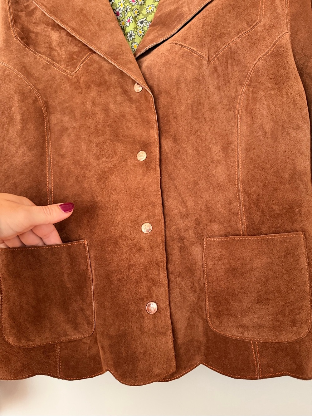 Wilson’s Vintage Brown Suede Jacket🍂 - Picture 6 of 7